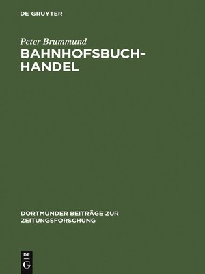 cover image of Bahnhofsbuchhandel